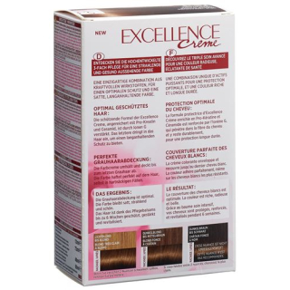 EXCELLENCE Creme Triple Prot بني ذهبي فاتح 5.3