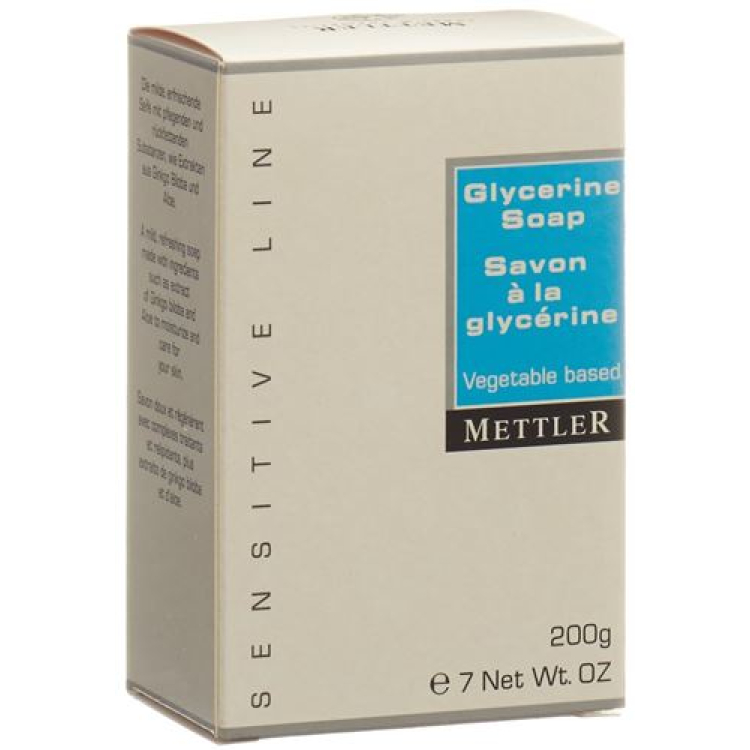 METTLER Glycerin Tvål Sensitive Line 200 g