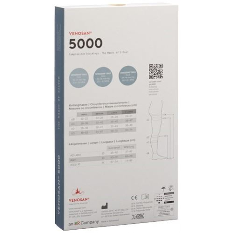 VENOSAN 5002 A-GG KKL2 L ұзын белдік оң жақ Мексика