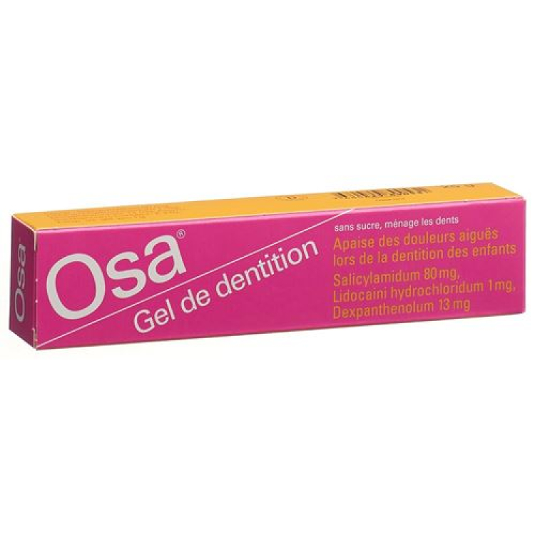 Osa Zahngel utan socker 25g