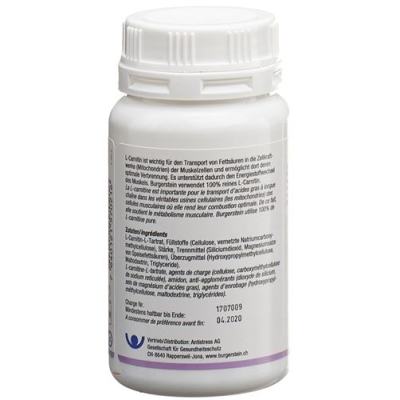 Burgerstein L-Carnitine 100 គ្រាប់