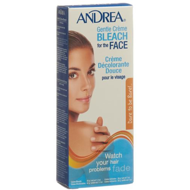 Andrea Hair Bleach for Face 42g