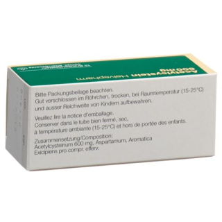 Acetylcysteine ​​Helvepharm Brausetable 600 mg 10 pcs