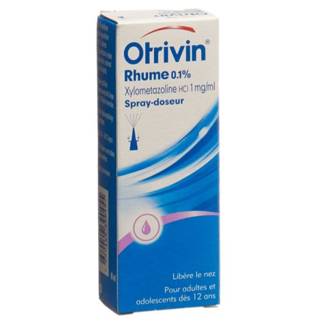 Otrivin rhinitis 0,1% 10 ml