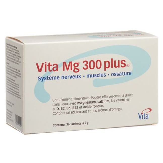 Vita Mg 300 Plus оргилуун нунтаг улбар шар 36 уут 9 гр