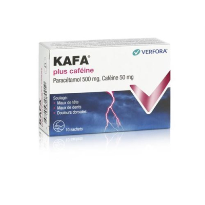 Kafa plus kafein PLV bag 10 pcs