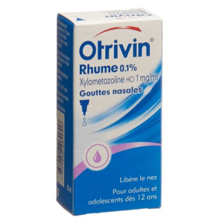 Otrivin Cold Gtt Nas 0.1% Fl 10 ml