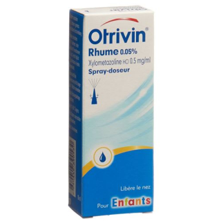 Otrivin nieżyt nosa spray z dozownikiem 0,05% 10 ml