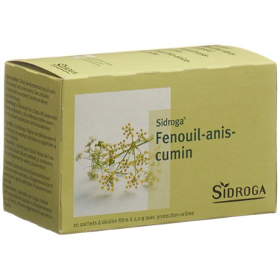 Sidroga Fennel Anise Caraway 20 Bags 2 g