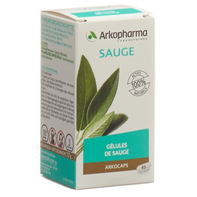 Arkocaps sage capsules բուսական 45 հատ