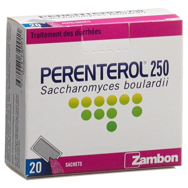 Perenterol PLV 250 mg Btl 20 kom