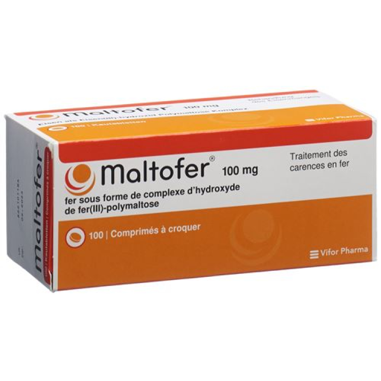 Maltofer Kautabl 100 mg 100 tk