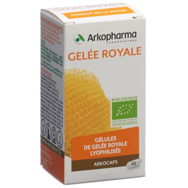 Arkogelules Gelée Royale Pollen 45 gélules