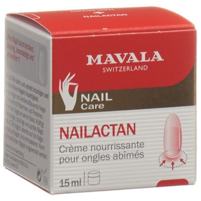 Mavala Nailactan nail nourishing cream can 15 ml