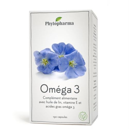 Phytopharma Omega 3 190 kapsler