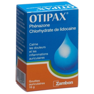 Otipax Gtt Auric Bottle 16 g