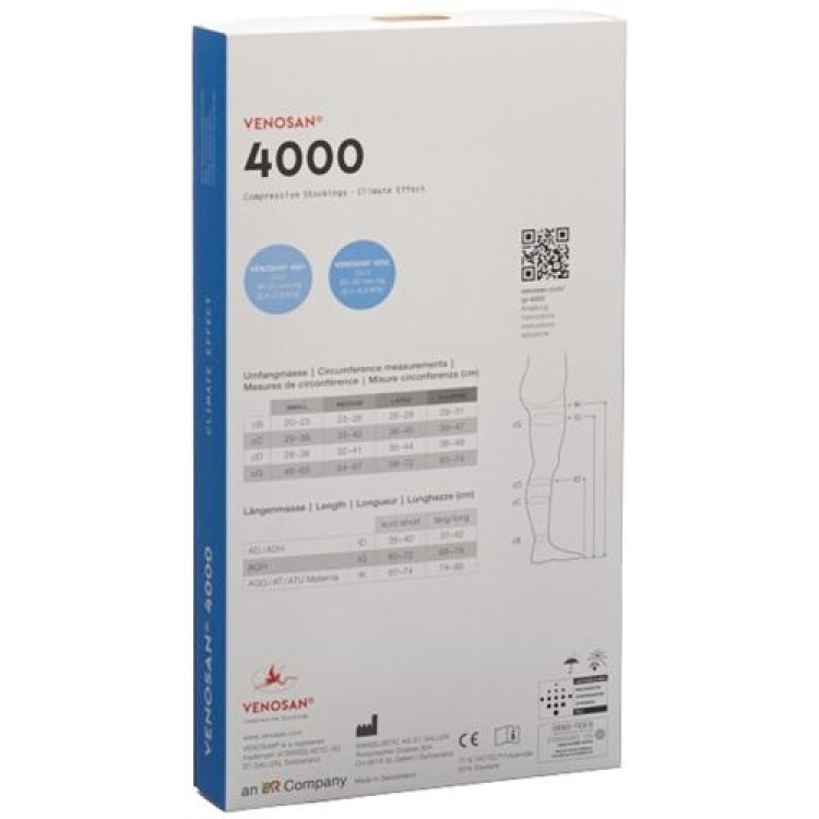 زوج Venosan 4001 A-GH KKL1 S المكسيك طويل مفتوح 1