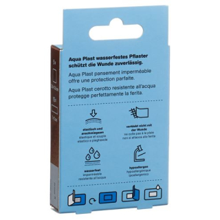 Flawa Aqua Plast quick bandage transparent assorted 20 pcs