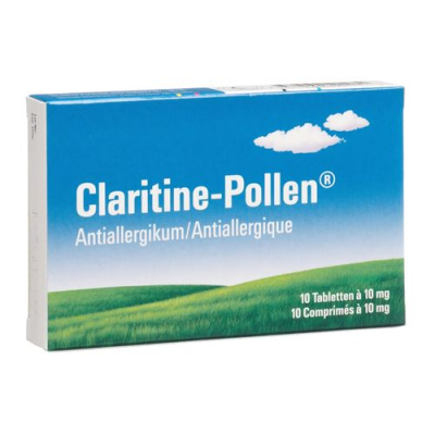 Claritine žiedadulkių tabletės 10 mg 10 vnt