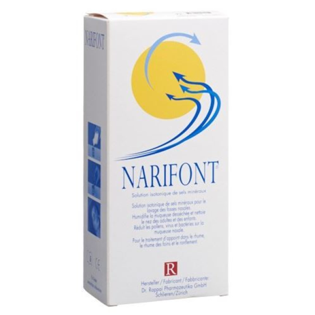 Μπουκάλι Narifont Lös χωρίς αντλία μπαλονιού 1000 ml
