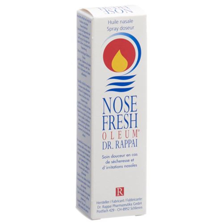 Nose Fresh Oleum dozaj sprey şüşəsi 15 ml