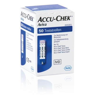 បន្ទះតេស្ត Accu-Chek Aviva 50 ភី