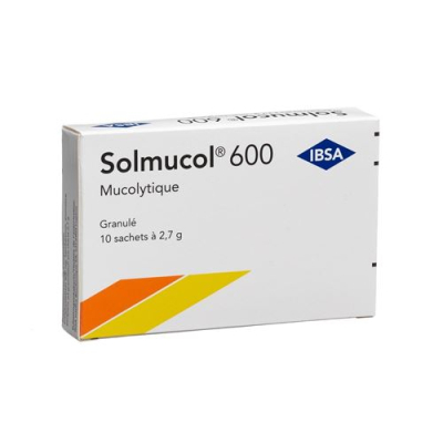 Solmucol granules 600 mg without sugar (D) bag 10 pcs