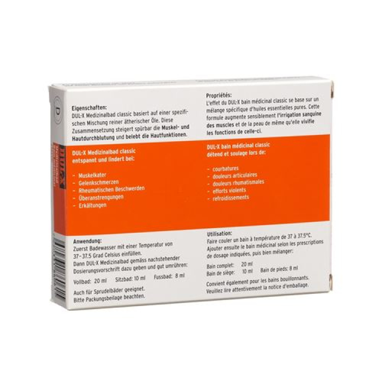 DUL-X Classic medicinalbad 6 x 20 ml