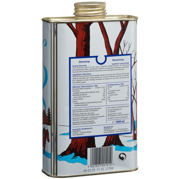 Madal Bal javorjev sirup Grade C + 1000 ml