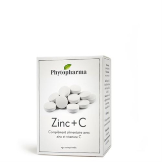 Phytopharma Zinc + C 150 comprimés