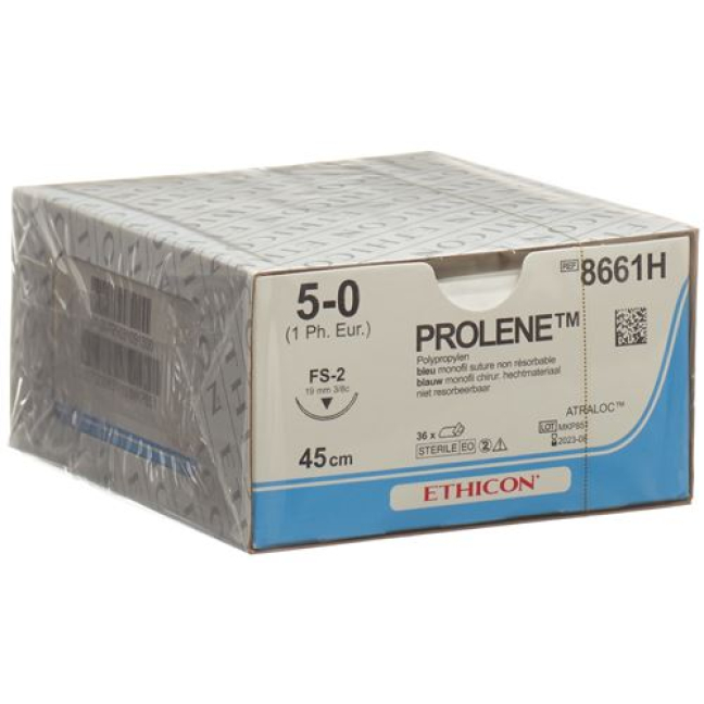 PROLENE 45cm Blue 5-0 FS-2: Premium Quality Medical Sutures