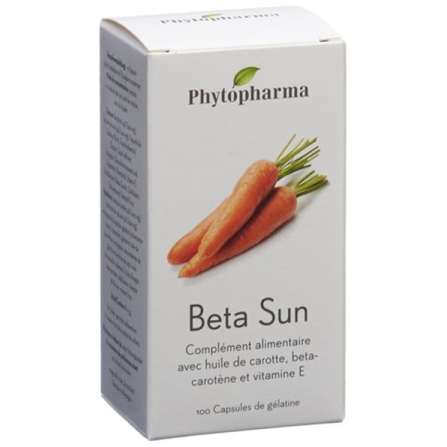 Phytopharma Beta Sun Cape 100 uds