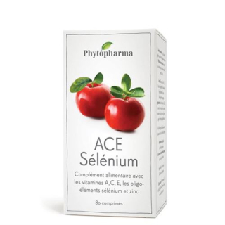 Phytopharma ACE Selenium Zink 80 tabletter