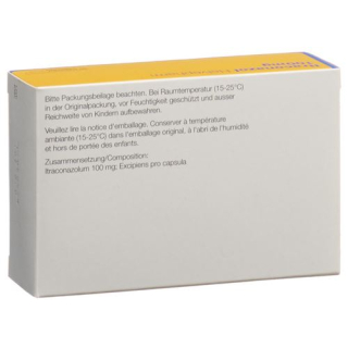 Itraconazole Helvepharm Capsules 100 mg 30 pcs