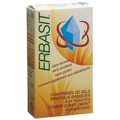 Erbasit Basic Mineral Salt with Herbs without Lactose 300 tablets