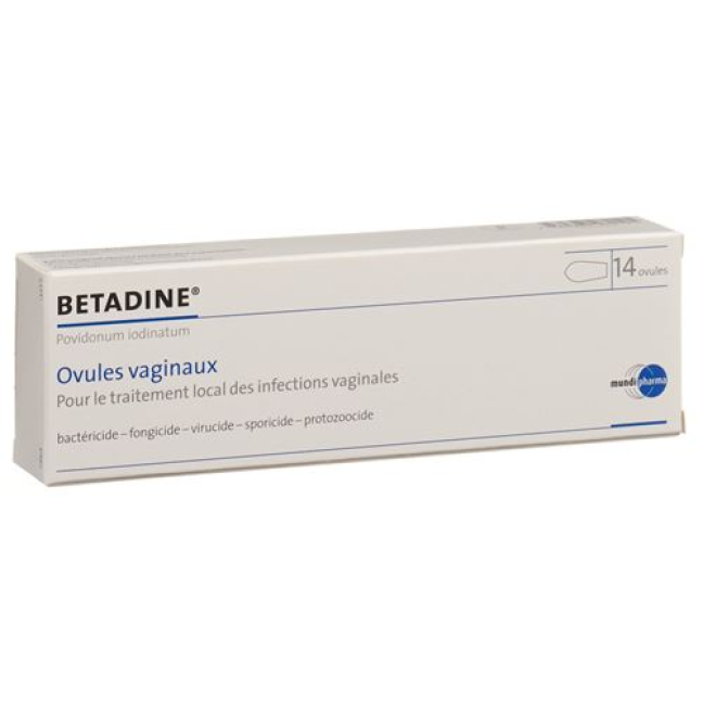 Betadine Vaginal Ovula 14 pcs