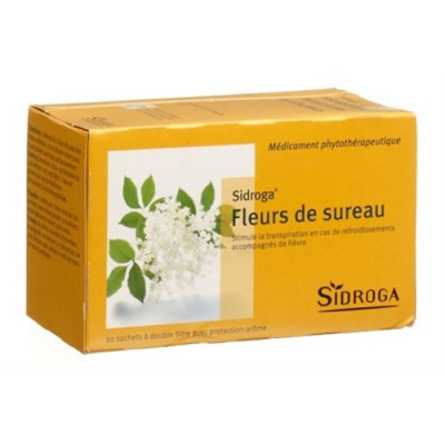 Sidroga elderflower 20 bag 1 ក្រាម។