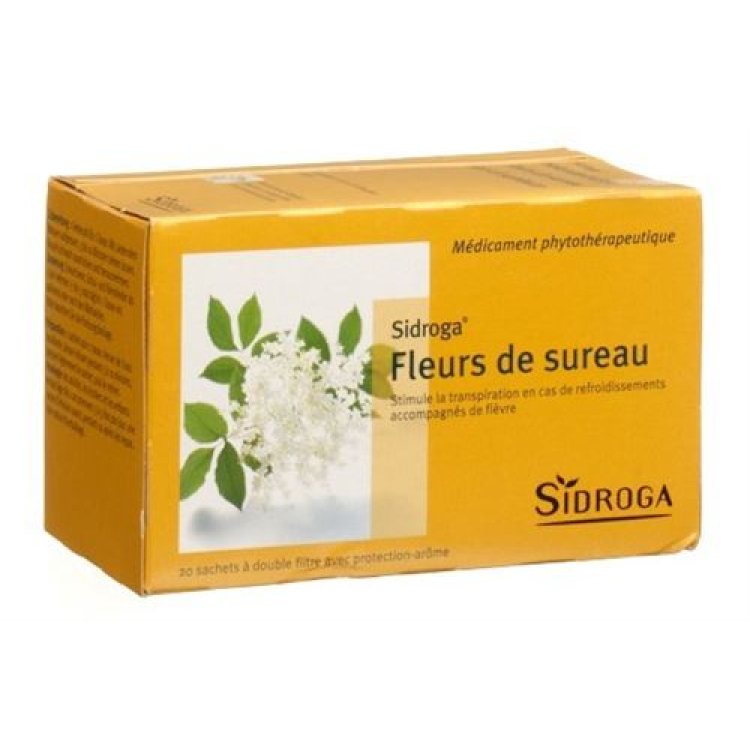 Sidroga elderflower 20 Btl 1 ក្រាម។