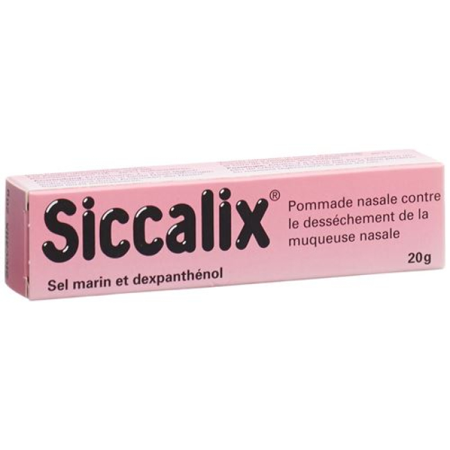 Siccalix Nasal Ointment 20 g - Healthy Products from Switzerland