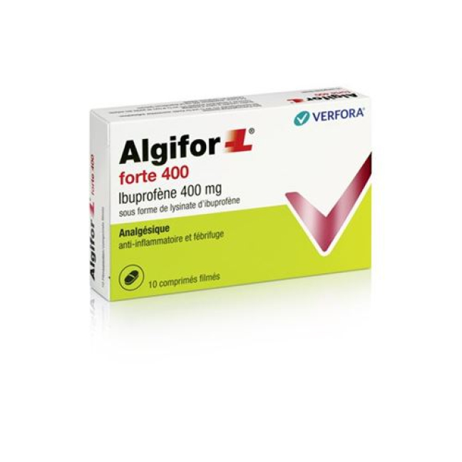Algifor-L forte Filmtabl 400 mg af 10 stk