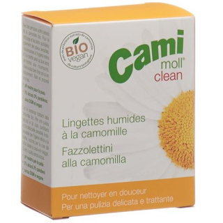 Cami Moll Clean Lot de 40 lingettes humides