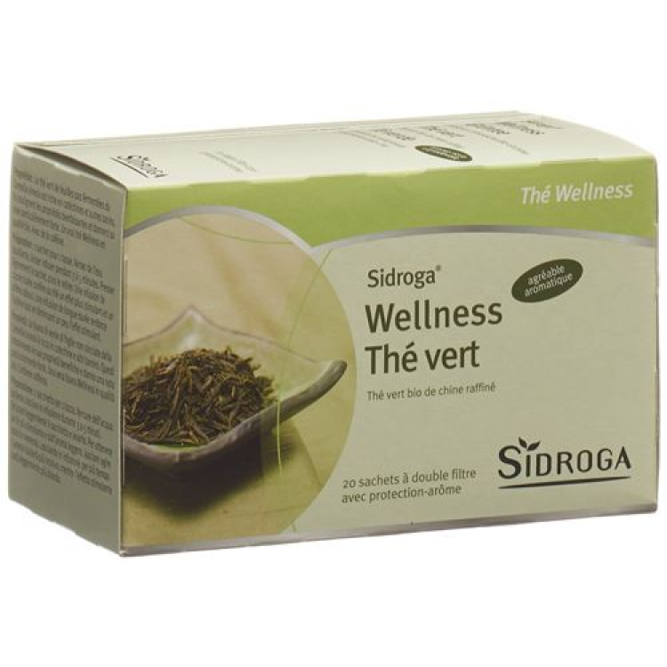 Sidroga wellness grøn te 20 bag 1,5 g