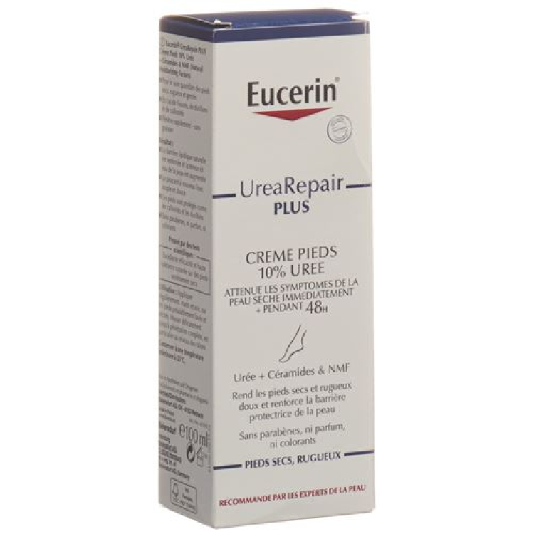 Eucerin Urea Repair PLUS Fusscreme 10% אוריאה 100 מ"ל