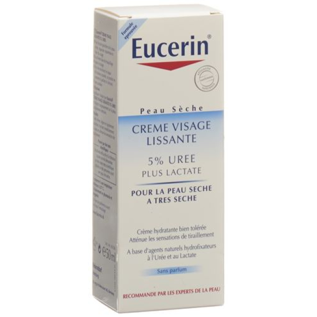 EUCERIN crème visage lissante 5% urée (ancienne) 50 ml