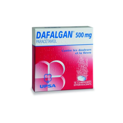 Dafalgan effervescent tablets 500 mg 16 ks