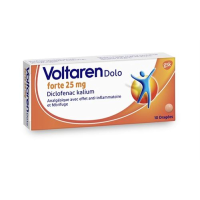 Voltaren Dolo forte drag 25 mg 10 szt