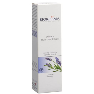 Biokosma Bad Lavender oil bath bottle 200 ml