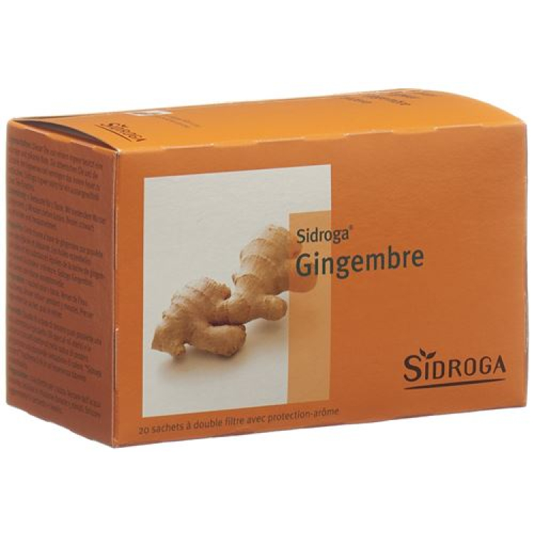 Sidroga gừng 20 Btl 0,75 g