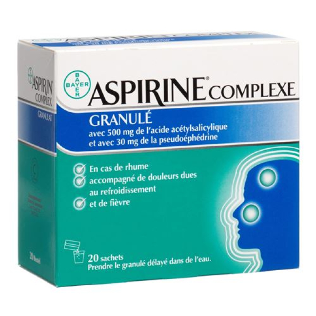 Aspirin Complex Gran Btl 20 τεμ