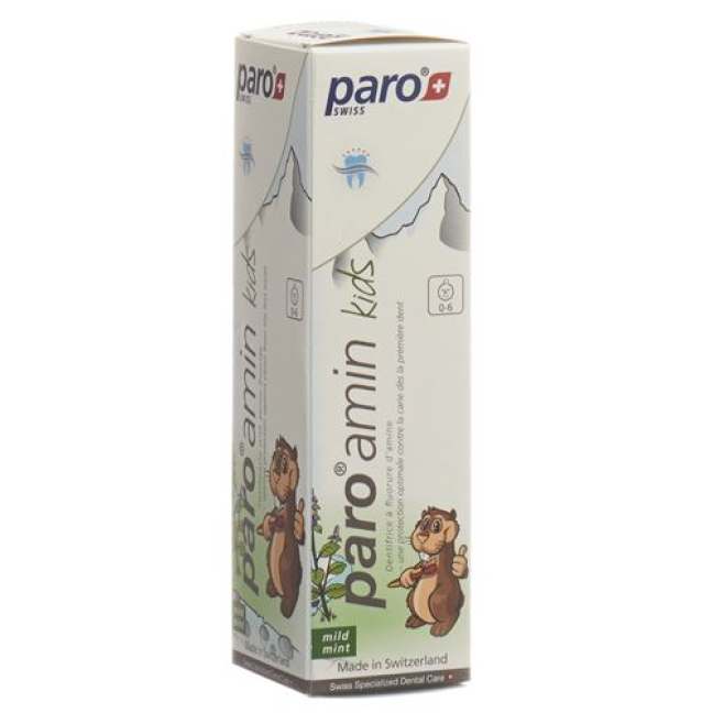 PARO amine Kids children toothpaste 75 ml